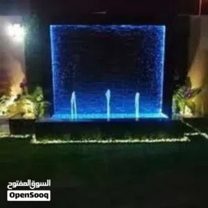 نوافير وشلالات تصميم وتصليح بجميع مناطق الكويت