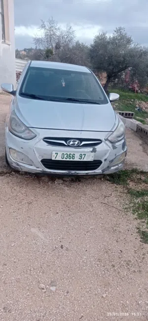 هونداي اكسنت مديل 2014 بنزين 6 غيار