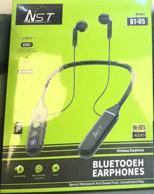 وصلت سماعة العنق اللاسلكية الرياضية NST Wireless Earphone (Model: BT-05)