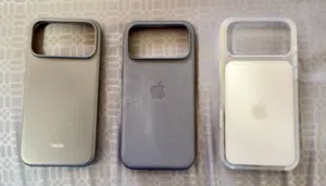 كفرات اصلية لجهاز Apple iPhone 17 Pro Max من شركة آبل (TechWoven، Transparent، Beats by Dre)
