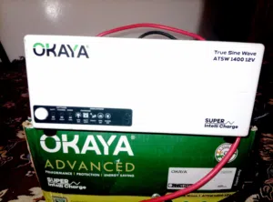 محول (إنفرتر) نوع اوكايا Okaya ATSW 1400 12V