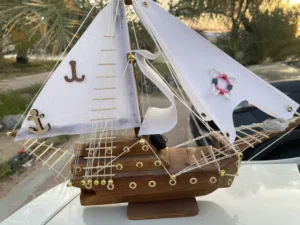 مركب خشبي تراثي للبيع جديد مصنوع من خشب