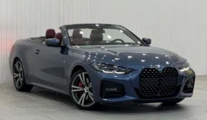 Convertible BMW in Muscat