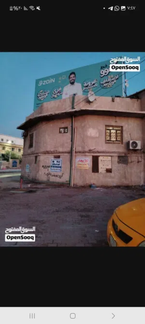طابق ارضي كامل للإيجار مشروع تجاري موقعه ركن قرب الجسر الاحمر مقابيل دائرة الكهرباء