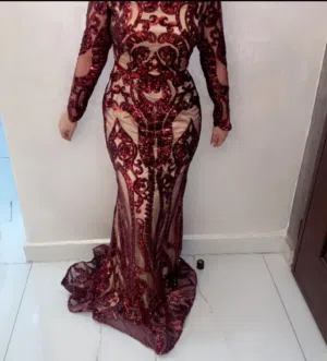 فستان سهرة او خطوبة