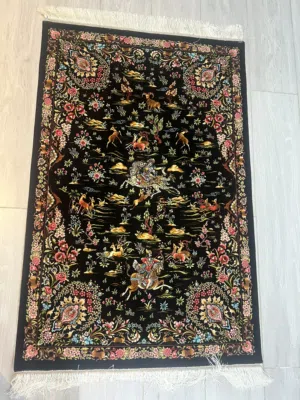 Full silk carpet