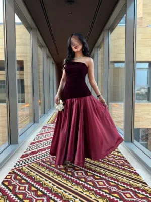 فستان سهرة أنيق جديد للبيع