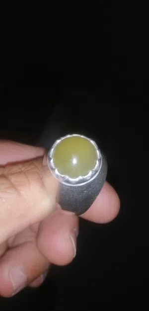 خاتم فضة تفصيل