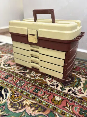 صندوق عدة نجارة حدادة ومقسم ومرتب