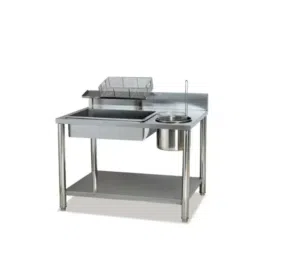 Stainless Steel Open Type Breading Table -