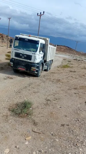 مان شاحنه تيبر نظيف دق سلف وتوكل