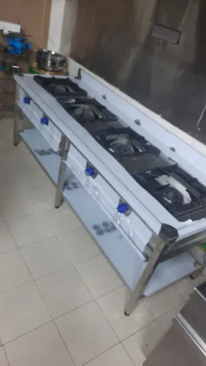 fabricating stainless steel gas stove