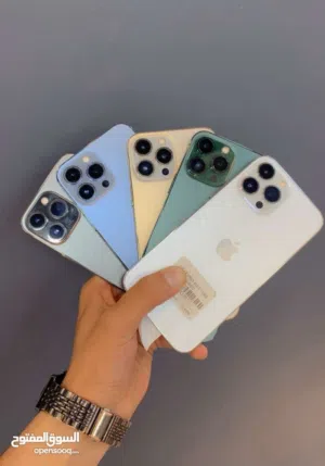 I phone 13 pro max 128gb  Used مستعمل  بطارية %88 -95مكفول اسبوعين  تبديل او ترجيع