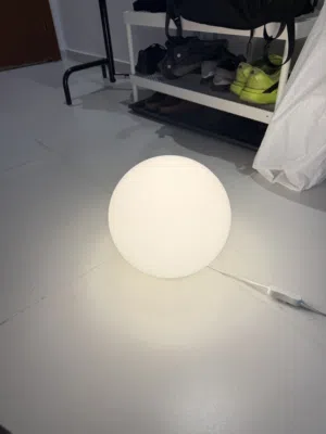 IKEA FADO Globe Table Lamps x2
