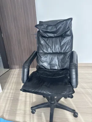 بيع كرسي لذر جلد 20دينار