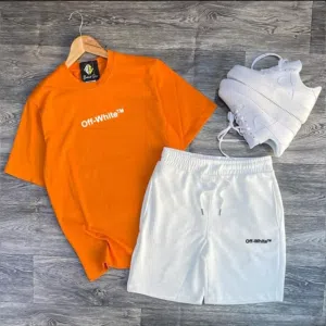 طقم صيفي أوف وايت خامة مبرد Off-White Tracksuit