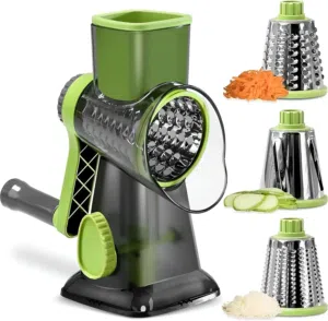 Rotary Cheese & Vegetable Grater – Easy Kitchen Prep