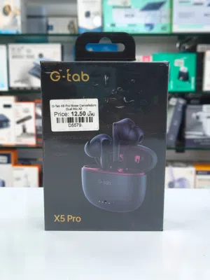 G-Tab X5 pro Noise Cancelling Daul Mic Headphone.