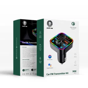 استمتع بالموسيقى والشحن السريع أثناء القيادة – مع Green Lion FM Transmitter