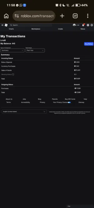 Roblox Accounts and Characters for Sale in Fès