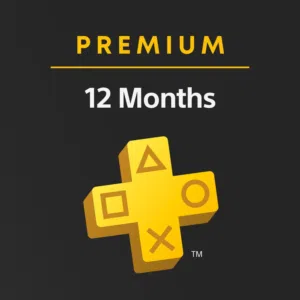 Playstation Plus Premium 1 year Membership available for both Playstation PS4 and PS5