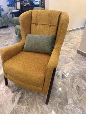 طقم كنب اصفر