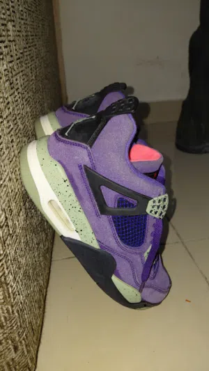 Jordan 4s Retro Canyon Purple