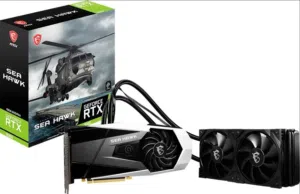 للبيع rtx 3080 من msi نسخة sea hwak تبريد مائي مغلق نسخة 10GB