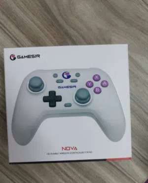 GameSir Nova HD Rumble NS Controller - White الوصف مهم ، بحاله الوكاله