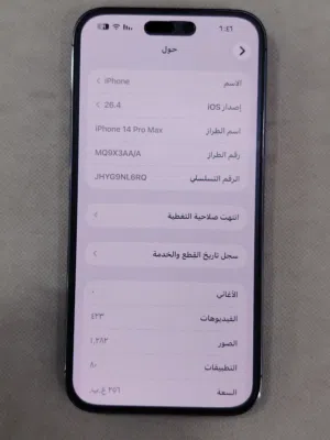 Apple iPhone 14 Pro Max 256 GB in Muscat