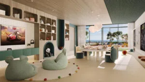 Exclusive 7th Floor Apartment with Stunning Views 1BHK in Al Mouj- (Ocean View)