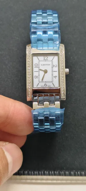 Factory Daimond Ladies Watches Lanvin Only Watch  Swiss made Quartz  Condition 10/10