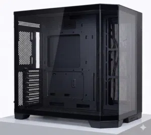 برج بي سي      (Full Tower أو Mid Tower كبير) مع كيبورد وماوس