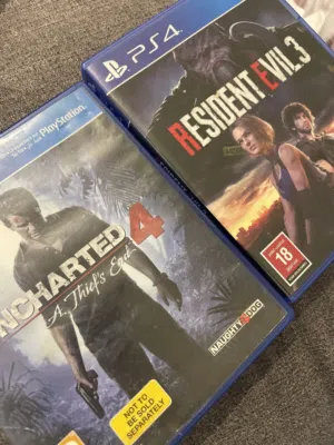 اشرطه سوني4 مستعمل نضيفف