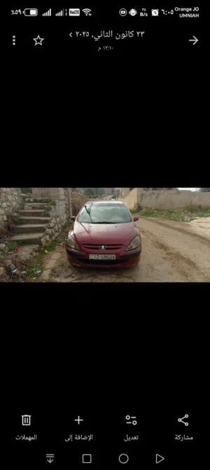 Used Peugeot 307 in Ajloun