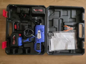 Reinforcing bar tying machine Battery-powered, 8–36 mm 0.8 mm wire, New, complete with spare battery