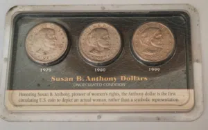 الإصدارات الأولى لدولار سوزان انتوني