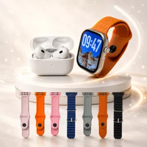 ساعة ذكية  Hiwatch Pro مع سماعات لاسلكية الاحترافية