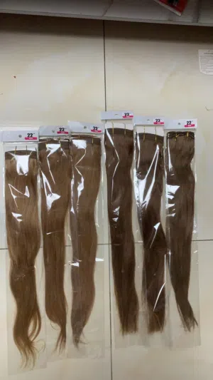 وصلات شعر طبيعي 100٪