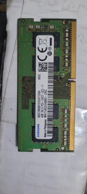 رام dd4 4g شبه جديد سبب البيع اشتريت رام 16g وغيرته