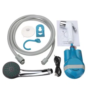 شطاف المسافر الذكي مع دش وشطاف بكل سهولة من اجل التشطيف او الاستحمام شطاف المسافر