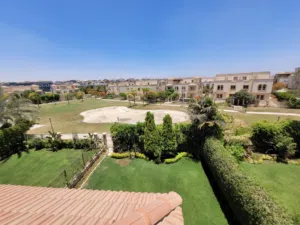 Luxury Twin House Landscape & Lake View In Greens Compound