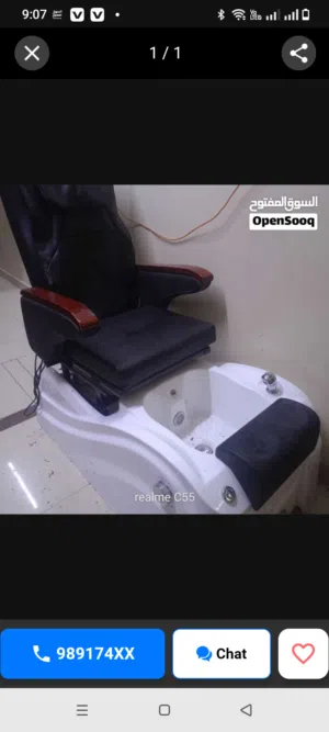 spa pedicure chair with massage sale