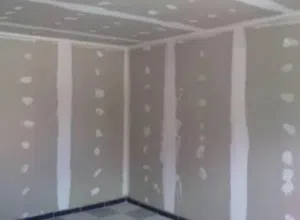 gypsum work