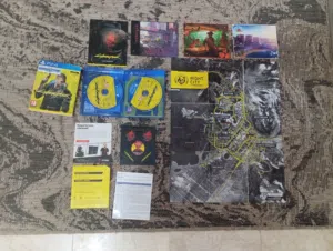 لعبة cyberpunk 2077 مستعمله استعمال نظيف