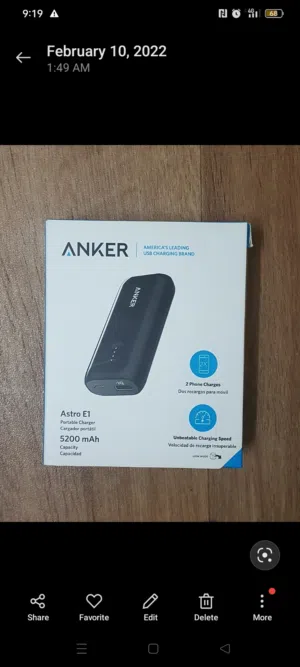 Anker Power Bank (New)