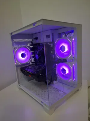 تجميعة جيمنج i5 جيل سابع مع كرت شاشة RX 560 4GB احرافي شبه جديد