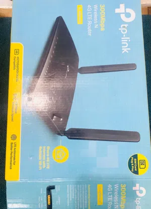 TP-Link Router wireless Daul Band 4G LTE/ SimCard model: Tl-MR6400 and model: Archer MR600 unbox