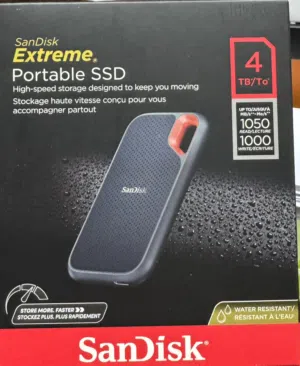 SanDisk Extram Portable 4TB SSD