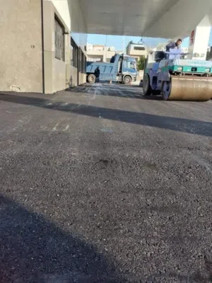 تزفيت ساحات والطرق ومداخل  ومداخل